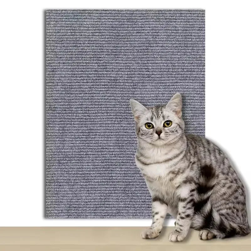 Cat scratcher bendable rug
