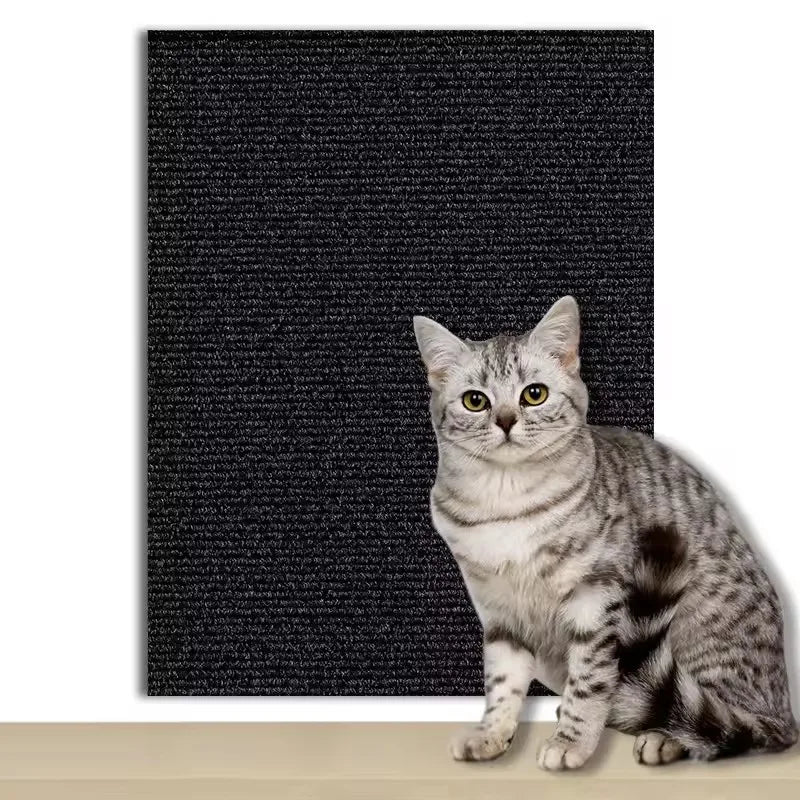 Cat scratcher bendable rug