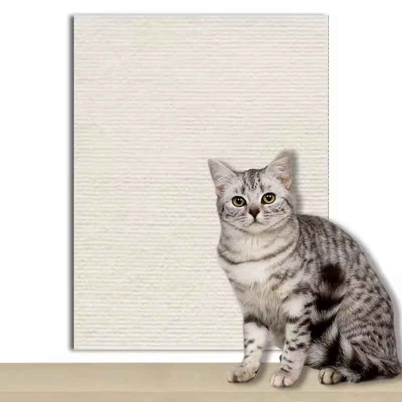 Cat scratcher bendable rug