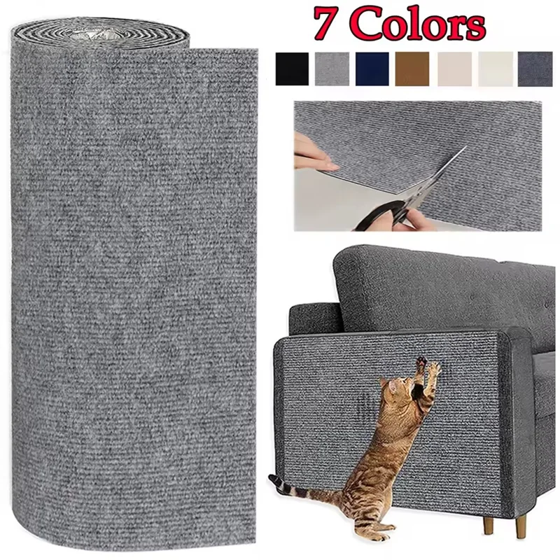 Cat scratcher bendable rug