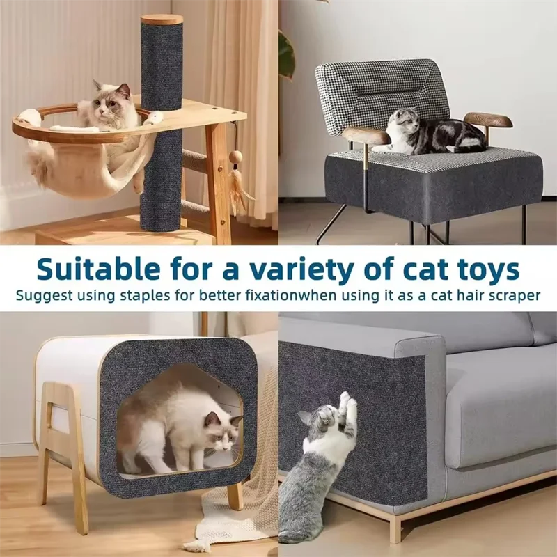 Cat scratcher bendable rug