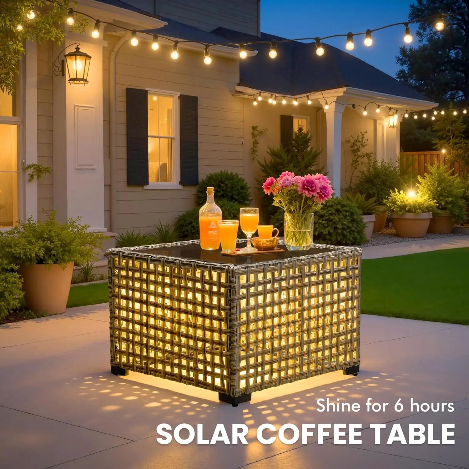 Outdoor Sectional Patio SET