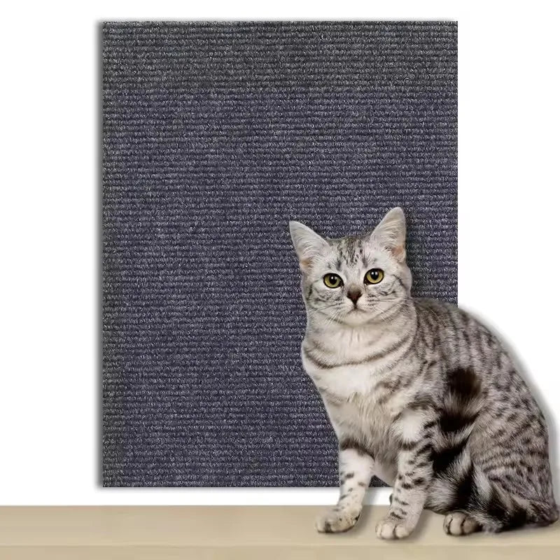 Cat scratcher bendable rug