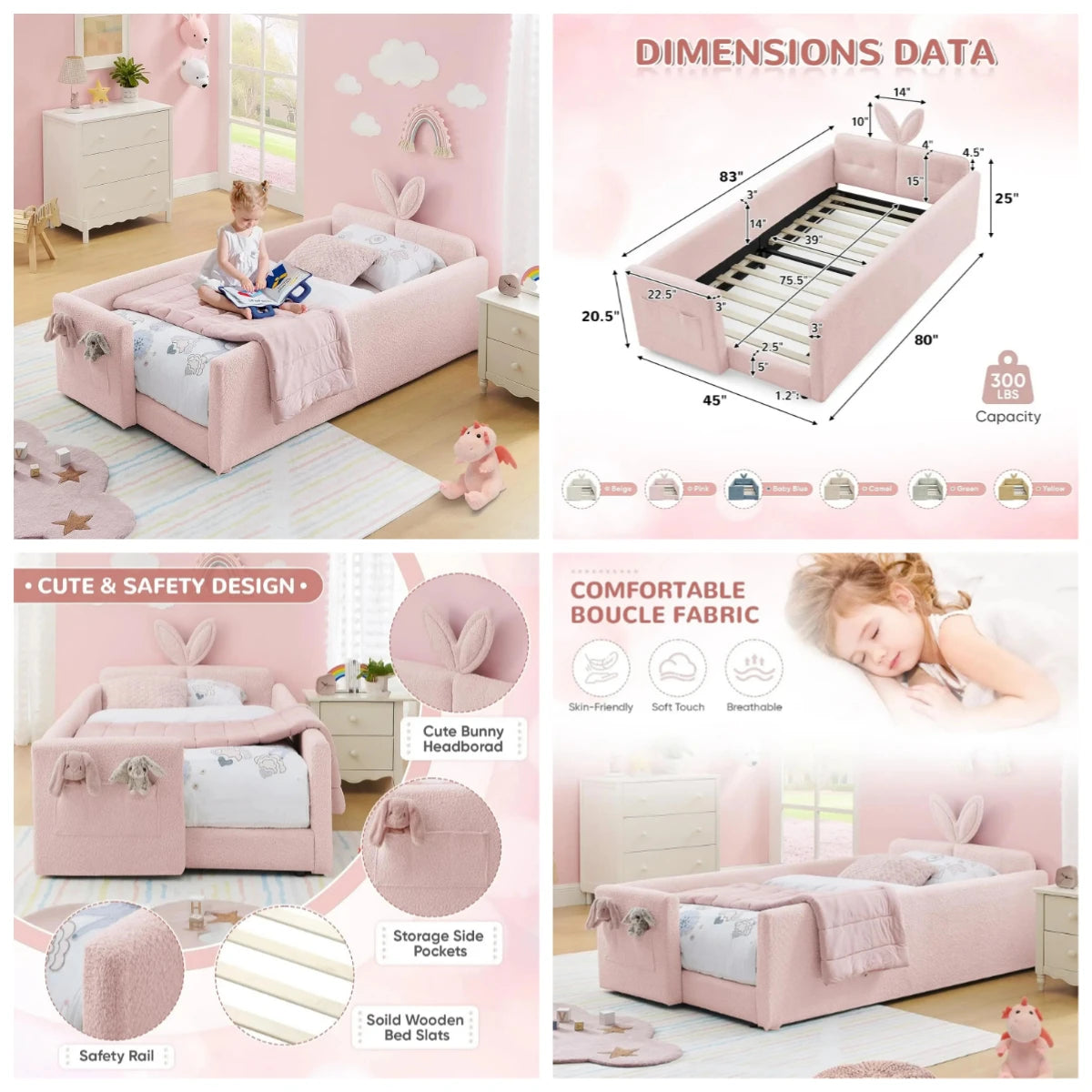 Twin Size Kids Bed