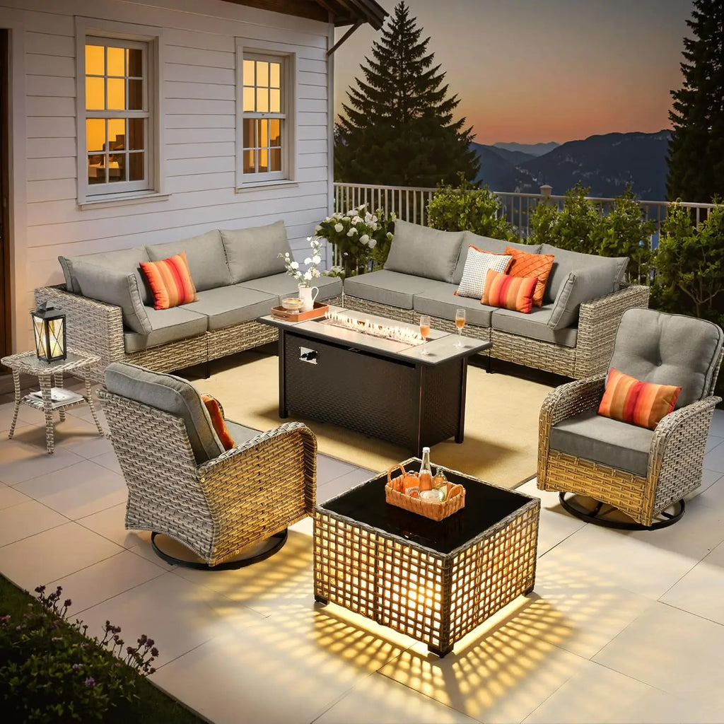 Outdoor Sectional Patio SET