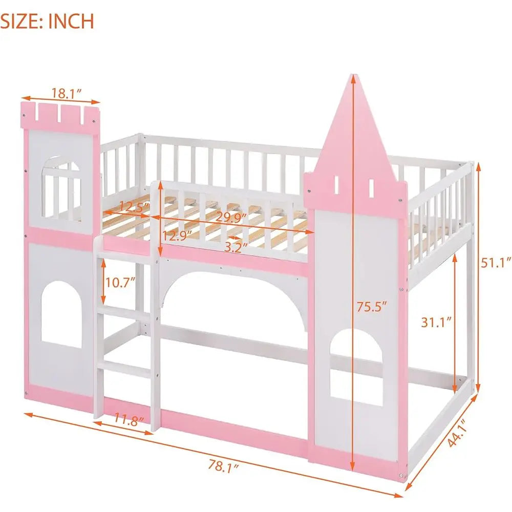 Twin-Size with Safety Rails,