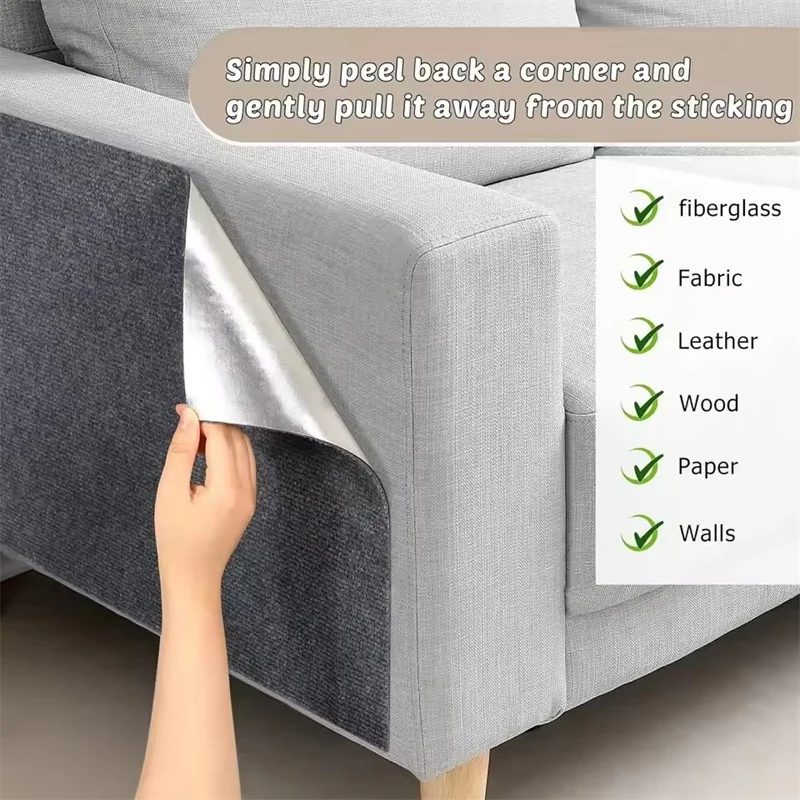 Cat scratcher bendable rug