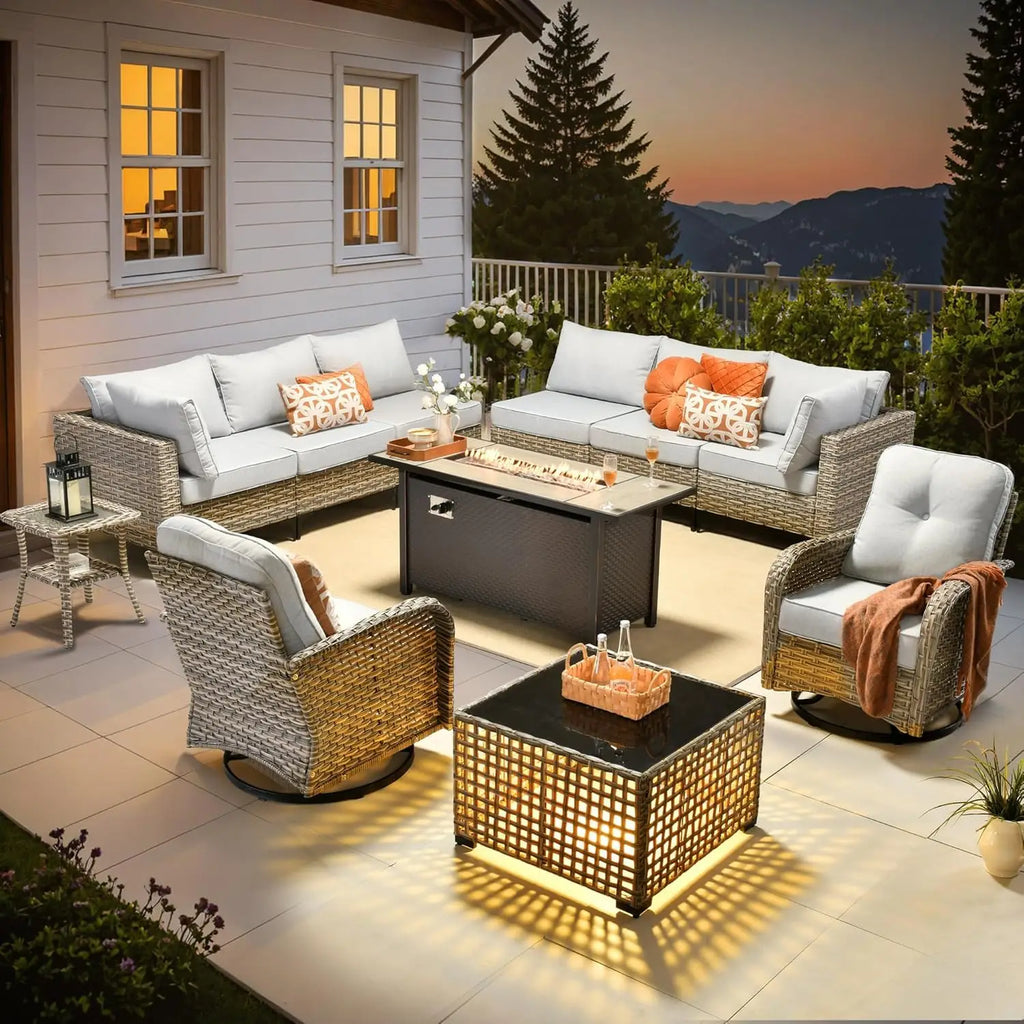 Outdoor Sectional Patio SET