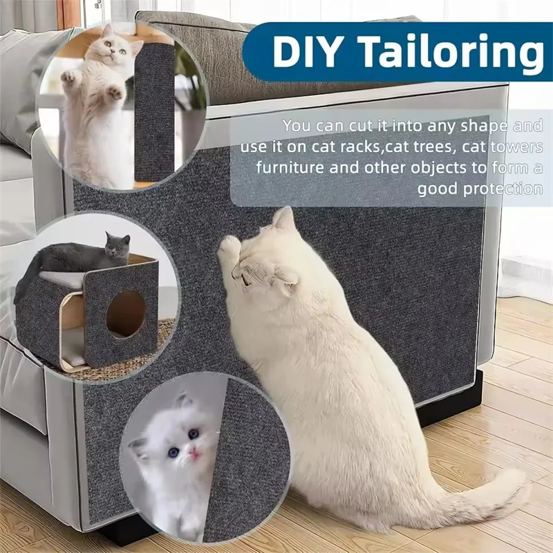 Cat scratcher bendable rug