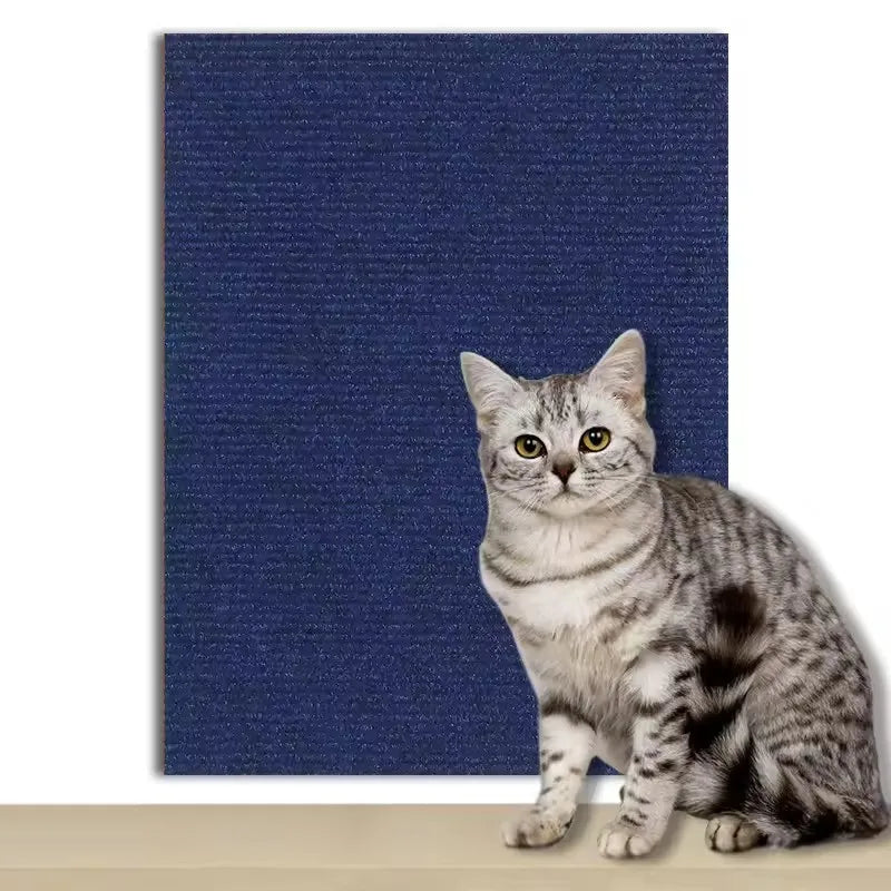 Cat scratcher bendable rug