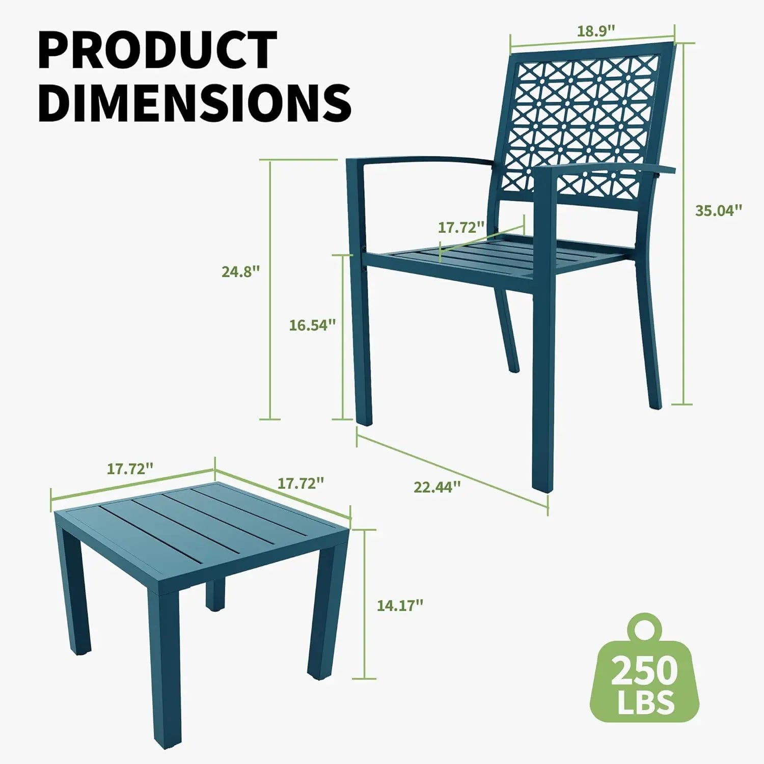 Patio Bistro Set